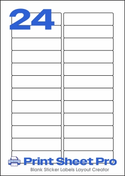 24UP 24UP_83.8x21.2_A4L24-2 template for KOKUYO