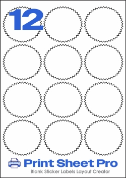 12UP 12UP_65x60_LL089 template for Label Line