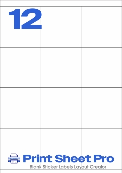 12UP 12UP_70x70_LL029 template for Label Line