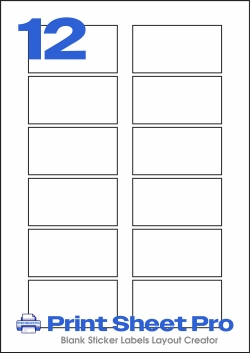 12UP 12UP_75x40_AD634 template for Label Line