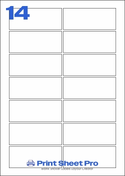 14UP 14UP_135x55_832 template for Label Line