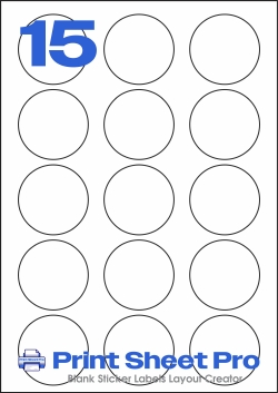 15UP 15UP_53dia_LL172 template for Label Line