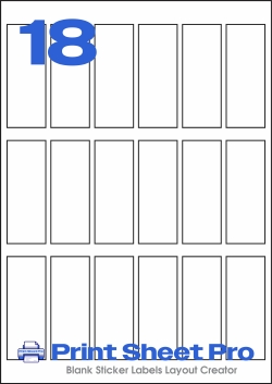 18UP 18UP_30x80_AD630 template for Label Line