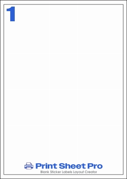 1UP 1UP_280x400_835 template for Label Line