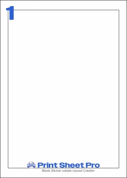 1UP 1UP_280x400_836 template for Label Line