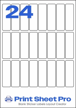 24UP 24UP_23x73_LL150 template for Label Line
