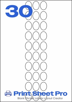30UP 30UP_19x25_LL184 template for Label Line