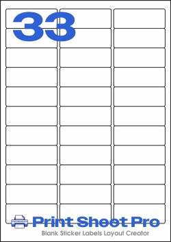 33UP 33UP_63.5x24_LL044 template for Label Line