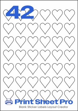 42UP 42UP_28x30_AD509 template for Label Line