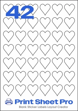 42UP 42UP_28x30_LL109 template for Label Line