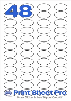 48UP 48UP_38x20_LL166 template for Label Line