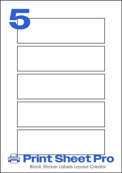 5UP 5UP_151x43_AD600 template for Label Line