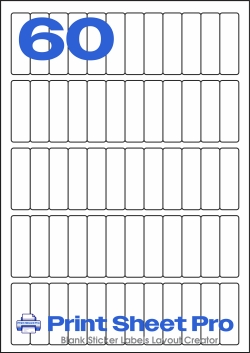 60UP 60UP_16x52_LL063 template for Label Line