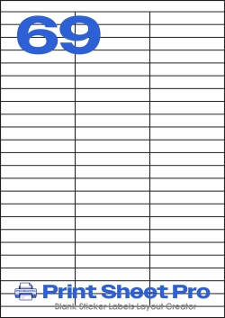 69UP 69UP_70x12_AD434_LL034 template for Label Line
