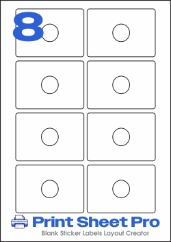 8UP 8UP_Business_Card_CD_LL157 template for Label Line