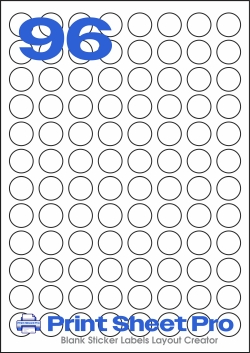 96UP 96UP_20dia_LL163 template for Label Line