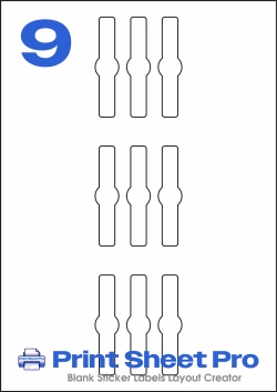 9UP 9UP_18x76_AD964 template for Label Line