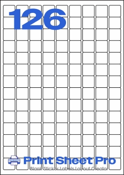 126UP 126UP_LL-20x20 template for Labels On Sheets