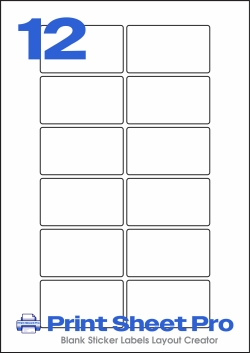 12UP 12UP_LL-70x40 template for Labels On Sheets