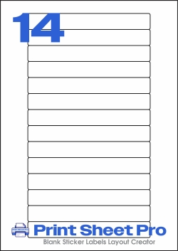 14UP 14UP_LL-145x19 template for Labels On Sheets