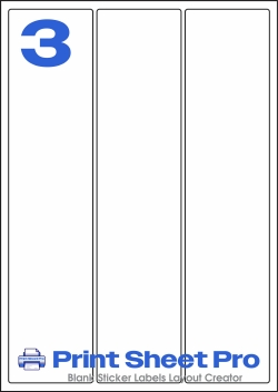 3UP 3UP_LL-64x284 template for Labels On Sheets