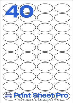 40UP 40UP_LL-45x25-oval template for Labels On Sheets