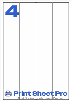 4UP 4UP_LL-48x284 template for Labels On Sheets