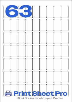 63UP 63UP_LL_21x34 template for Labels On Sheets