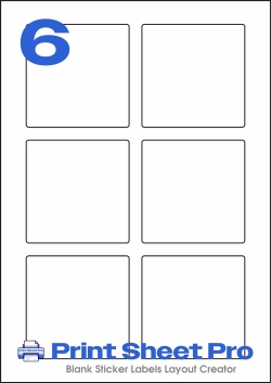 6UP 6UP_LL-80x80 template for Labels On Sheets