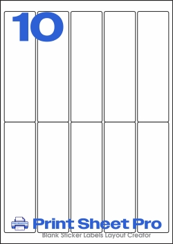 10UP LP10-38 template for Label Planet