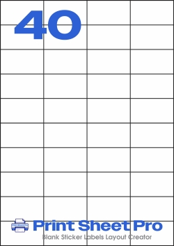 40UP 40UP_52.5x29.8_PLN template for MD Labels