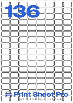 136UP MR236 template for Mr-Label