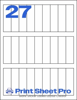 27UP MR301 template for Mr-Label