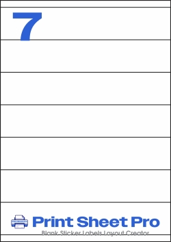7UP MR310 template for Mr-Label