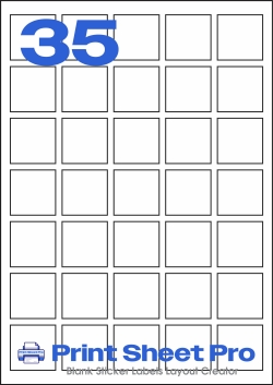 35UP MR690 template for Mr-Label