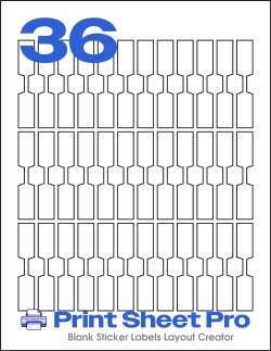 36UP MR692 template for Mr-Label