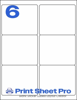 6UP MR710 template for Mr-Label