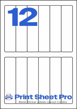 12UP 12UP_22x90_A5Q-2372 template for pimaco