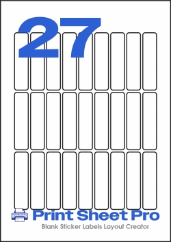 27UP 27UP_12x50_A5Q-1250 template for pimaco