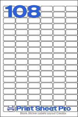 108UP 108UP_34x15_224x336_B1534 template for Perfect Labels