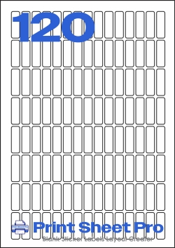 120UP 120UP_10x32_A1032 template for Perfect Labels