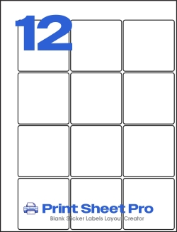 12UP 12UP_51x51_176x230_S5151 template for Perfect Labels