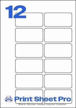 12UP 12UP_76x38_A7638 template for Perfect Labels