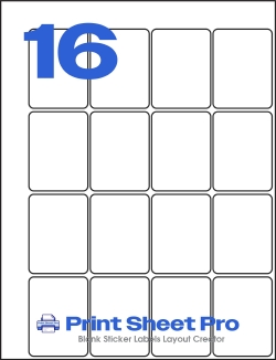 16UP 16UP_38x51_176x230_S3851 template for Perfect Labels