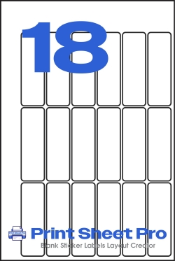 18UP 18UP_16x38_120x180_S1651 template for Perfect Labels