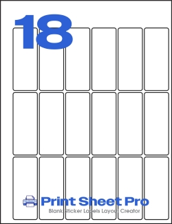 18UP 18UP_25x65_176x230_S2565 template for Perfect Labels