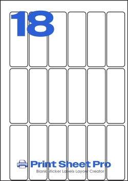 18UP 18UP_25x76_176x250_S2576 template for Perfect Labels