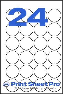 24UP 24UP_25dia_120x180_S25 template for Perfect Labels