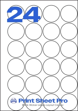 24UP 24UP_38dia_176x250_S38 template for Perfect Labels