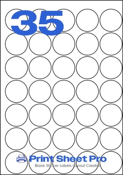35UP 35UP_32dia_176x250_S32 template for Perfect Labels